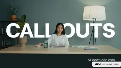 Call Outs Titles template preview