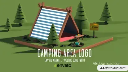 Camping Logo Logo Stings template preview