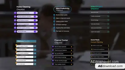 Checklist Elements Elements template preview