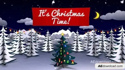 Christmas Card 2 Openers template preview