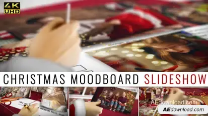 Christmas Slideshow Video Displays template preview