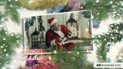 Christmas Slideshow || Video Displays template preview