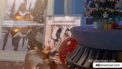 Snow Globe Christmas Logo broadcast-packages template preview