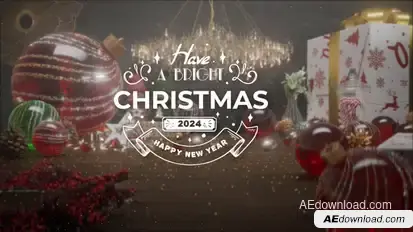 Christmas Logo broadcast-packages template preview