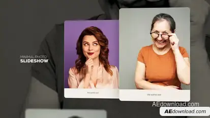 Cinematic Photo Slideshow Video Displays template preview