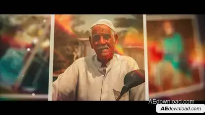 Cinematic Photo Slideshow Video Displays template preview