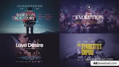 Cinematic Titles Titles template preview