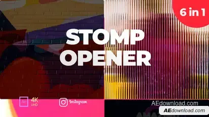 Claps Stomp Opener broadcast-packages template preview