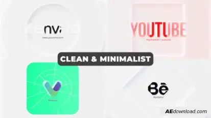 Clean & Minimalist Logo Stings template preview