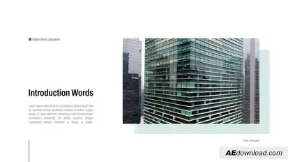 Clean Business Promo Openers template preview