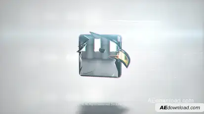 Clean Chrome Logo Logo Stings template preview