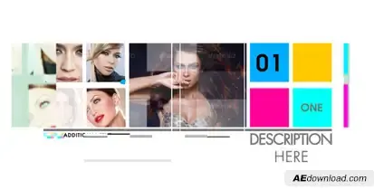Parallax Slideshow Video Displays template preview