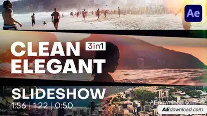 Clean Elegant Slideshow Video Displays template preview