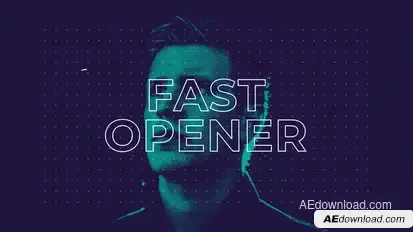 Clean Fast Slide Opener Openers template preview