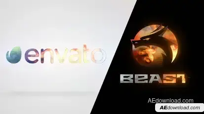 Clean Fire Logo Logo Stings template preview