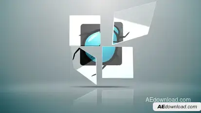 Clean Glossy Logo Sting Logo Stings template preview