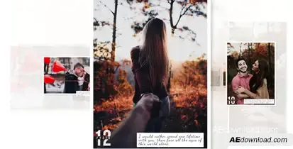 Clean Slideshow Video Displays template preview