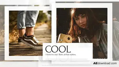 Clean Slideshow Video Displays template preview