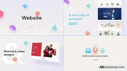 Clean Web Promo Product Promo template preview