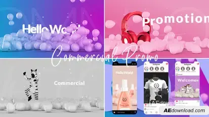 Commercial Promo Product Promo template preview
