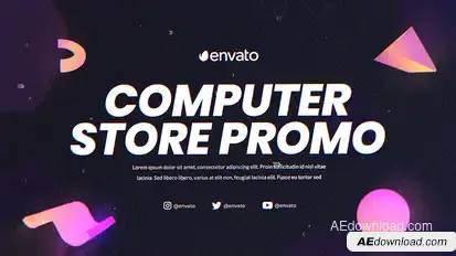 Computer Store Promo Product Promo template preview