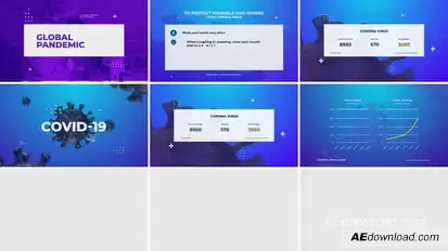 Corona Virus Broadcast Openers template preview