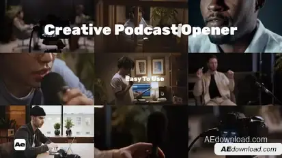 Creative Podcast Opener Openers template preview