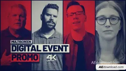 Digital Event Promo Openers template preview