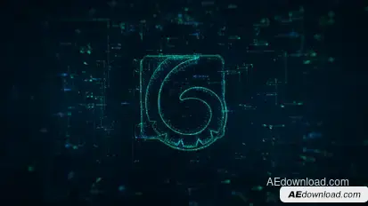 Digital IT Logo Logo Stings template preview