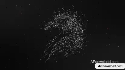 Digital Particles Logo V2 Logo Stings template preview