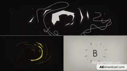 Distort Logo Intro Logo Stings template preview