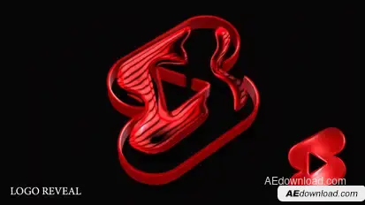 Distortion Logo Reveal Logo Stings template preview