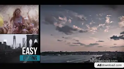 Dubstep Reel Video Displays template preview