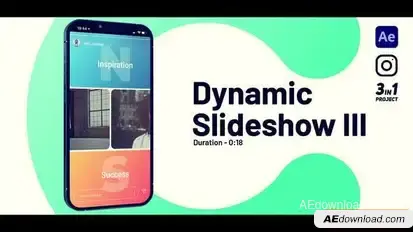 Dynamic Slideshow Vertical Openers template preview