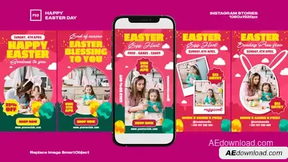 Easter Day Easter template preview