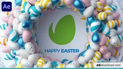 Easter Day Logo Easter template preview