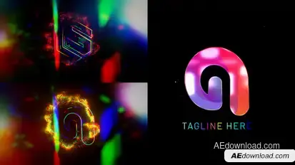 Logo - Glitch Logo Logo Stings template preview