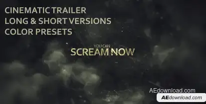 Evil Dead Trailer Video Displays template preview