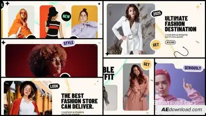 Fashion Slideshow broadcast-packages template preview