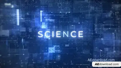 Fast Digital Intro Titles template preview