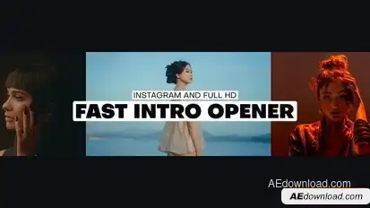 Fast Intro Opener Openers template preview