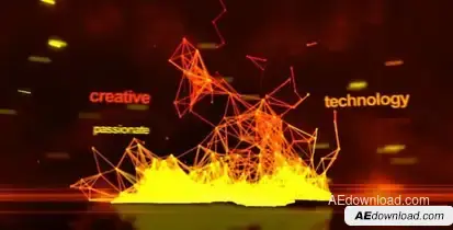 Fire Abstract Logo Openers template preview