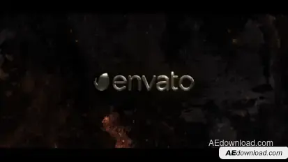 Fire Explosion Logo Reveal Logo Stings template preview