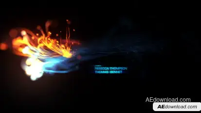 Fire Opening Titles Titles template preview