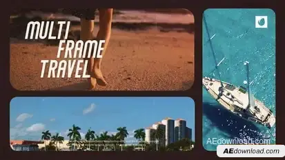 Fresh Multiscreen Travel Presentation Openers template preview