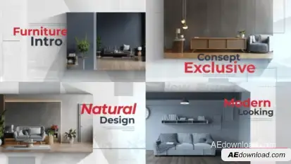 Furniture Intro Openers template preview