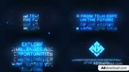 Future Technology Conference Promo Titles template preview