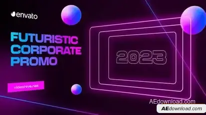 Futuristic Corporate Promo Openers template preview