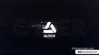 Glitch Logo Logo Stings template preview