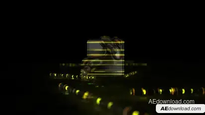 Glow Sticks Logo Reveal Logo Stings template preview